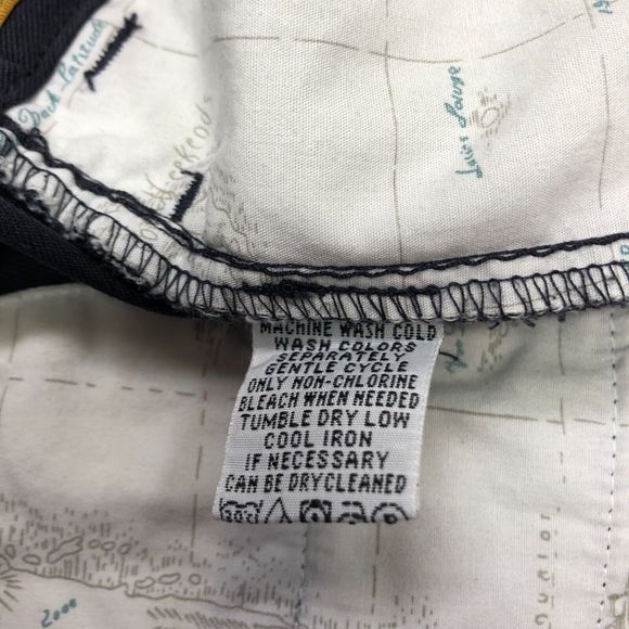 Tommy Bahama Men Pleated Chino Shorts Size 38 Lyocell Blend B240 -8 - Picture 10 of 16